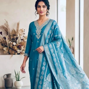 3 piece set,blue Colour,Daya Collections