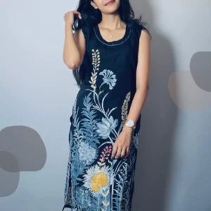 Kurthi,Black,Daya collections