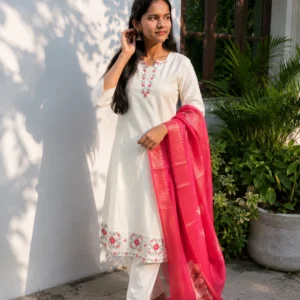 3 piece set,Goldy white,Daya collections