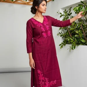 Cordset,Maroon elegance,Daya collections